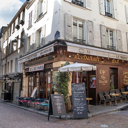 Loft Atypique Avec Terrasse, Calme Et Cosy Apartamento Paris Exterior foto