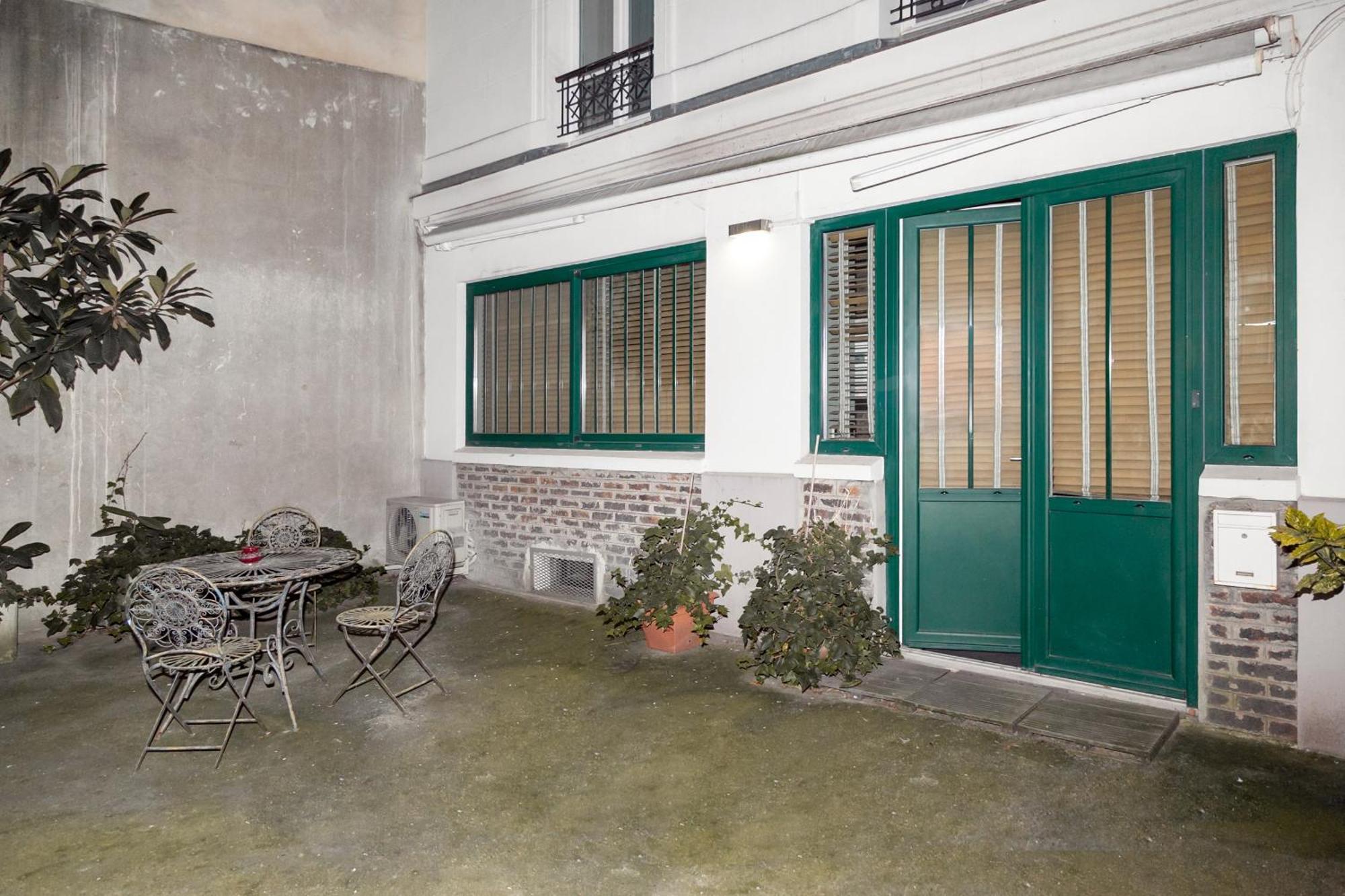 Loft Atypique Avec Terrasse, Calme Et Cosy Apartamento Paris Exterior foto