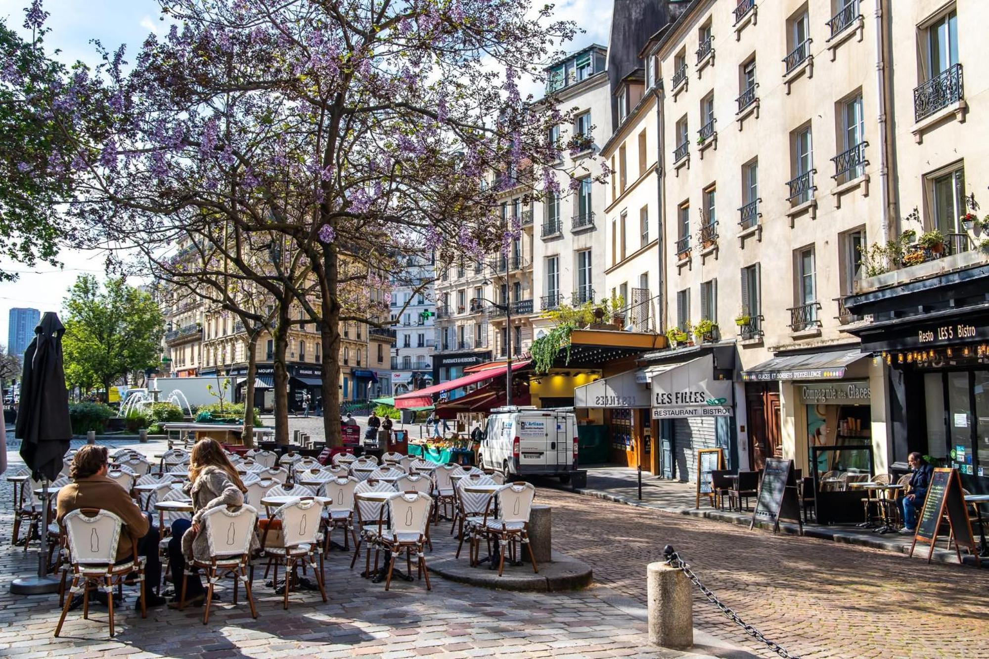 Loft Atypique Avec Terrasse, Calme Et Cosy Apartamento Paris Exterior foto